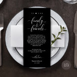 Huwelijksplek setting Bedankt Modern Classy Kaart<br><div class="desc">Deel de liefde en het show van uw waardering voor uw gasten, wanneer ze gaan zitten aan hun stoel en lees deze gepersonaliseerde charmante bedankplaatskaart. Het is een geweldige manier om je speciale dag te vieren! Deze kaart zet de toon voor een onvergetelijk evenement. De bedankkaart is voorzien van een...</div>