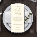 Huwelijksplek setting Bedankt Modern Classy Kaart<br><div class="desc">Deel de liefde en het show van uw waardering voor uw gasten, wanneer ze gaan zitten aan hun stoel en lees deze gepersonaliseerde charmante bedankplaatskaart. Het is een geweldige manier om je speciale dag te vieren! Deze kaart zet de toon voor een onvergetelijk evenement. De bedankkaart is voorzien van een...</div>