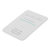 Huwelijksprofessioneel ontwerp modern bewaar de da magneet (Linkerzijde)