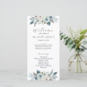 Huwelijksprogramma (8 "x4") (Staand voorkant)