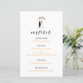 huwelijksprogramma+kaart minimale+ceremonie+gids s (Staand voorkant)