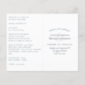 Huwelijksprogramma Sjabloon (Voorkant)