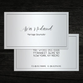 huwelijksraadsman visitekaartje