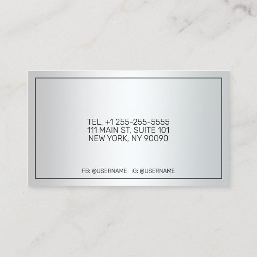 huwelijksraadsman visitekaartje (Achterkant)