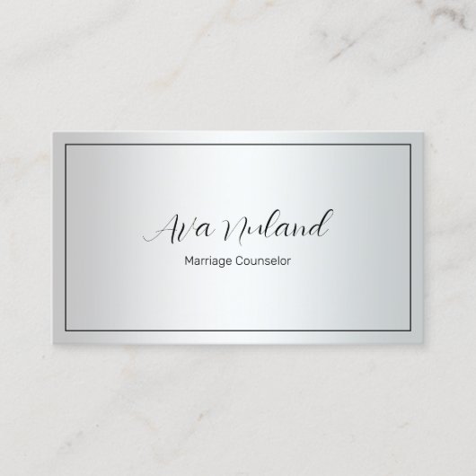 huwelijksraadsman visitekaartje (Voorkant)