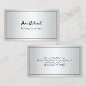 huwelijksraadsman visitekaartje (Voorkant / Achterkant)