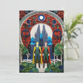 Huwelijksreactie Homokoppel Kaart (Staand voorkant)