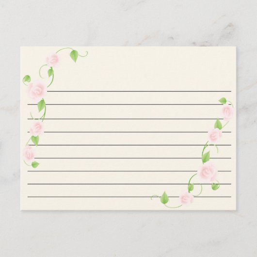 Huwelijksrecept Briefkaart (Voorkant)