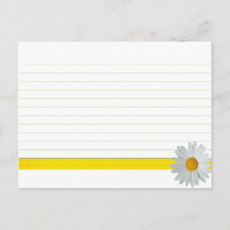 Huwelijksrecept Kaart Bright Daisy