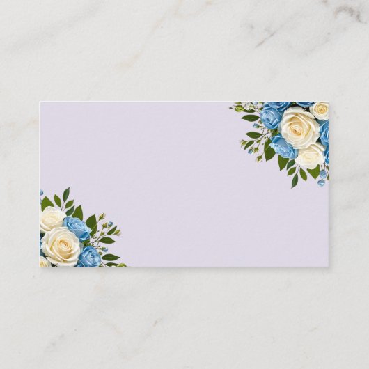 Huwelijksreceptie Enclosure Card op Maat Informatiekaartje (Achterkant)