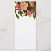 Huwelijksreceptie Gastendiner Menu (Achterkant)