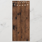 Huwelijksreceptie Menu Rustiek Houten Krijtbordkaa (Achterkant)