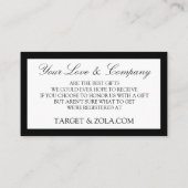 Huwelijksregister - Geregistreerd bij Kaarten - Zw (Achterkant)