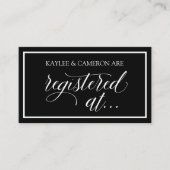 Huwelijksregister - Geregistreerd bij Kaarten - Zw (Voorkant)