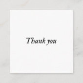 Huwelijksregister Huwelijksreis Fonds QR Code Gift Informatiekaartje (Achterkant)