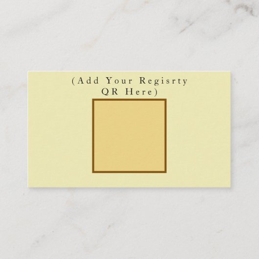 Huwelijksregisterkaart (Upload uw persoonlijke QR- Informatiekaartje (Achterkant)