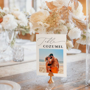 Huwelijksreis Adventure Foto Kaart