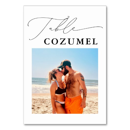 Huwelijksreis Adventure Foto Kaart (Voorkant)