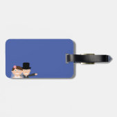 Huwelijksreis Bagagelabel (Achterkant horizontaal)