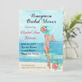 Huwelijksreis Bruidssalon Kaart (Staand voorkant)