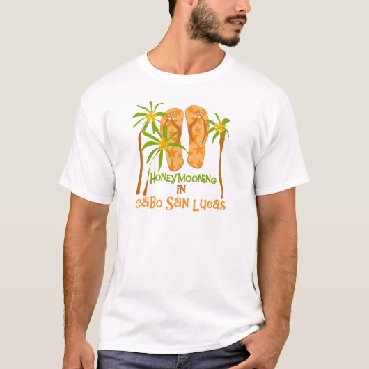 Huwelijksreis Cabo San Lucas Tshirts en geschenken (Voorkant)
