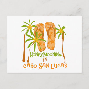 Huwelijksreis Cabo San Lucas Tshirts en geschenken Briefkaart