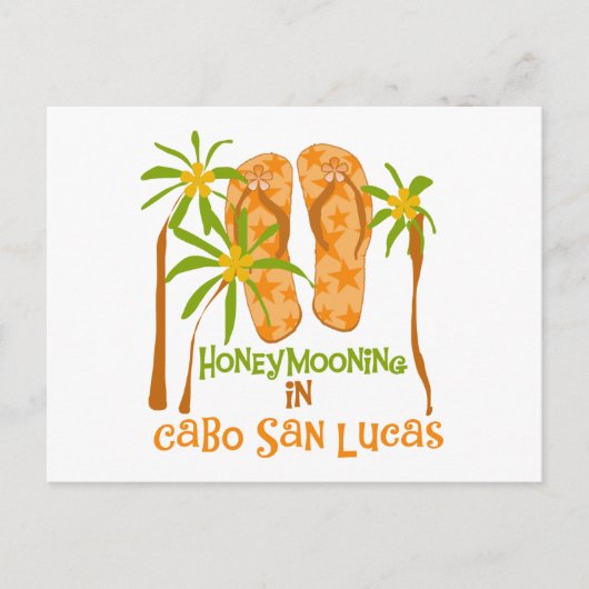 Huwelijksreis Cabo San Lucas Tshirts en geschenken Briefkaart (Voorkant)