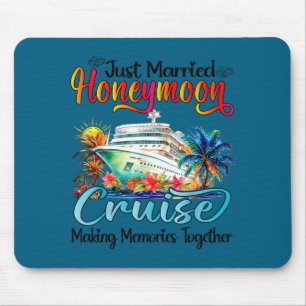 Huwelijksreis Cruise 2026 Net Getrouwd Grafische K Muismat