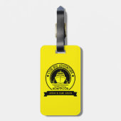 Huwelijksreis Cruise Bagagelabel (Achterkant verticaal)