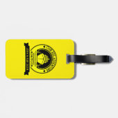 Huwelijksreis Cruise Bagagelabel (Achterkant horizontaal)