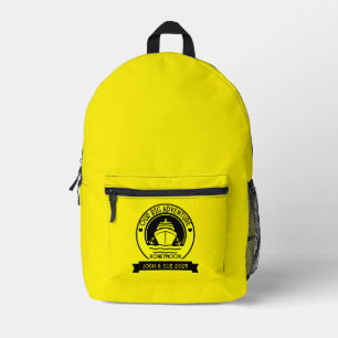 Huwelijksreis Cruise Bedrukte Rugzak