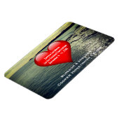 Huwelijksreis Cruise Cabine Deur Marker Hart Oceaa Magneet (Linkerzijde)