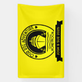 Huwelijksreis Cruise Spandoek (Verticaal)