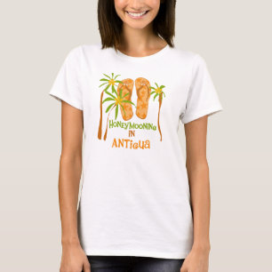 Huwelijksreis in Antigua Tshirt