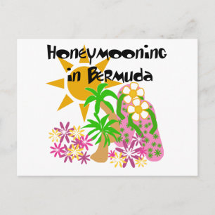 Huwelijksreis in Bermuda Briefkaart