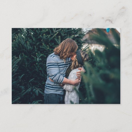 Huwelijksreis in Colorado Kaart (Achterkant)