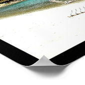 huwelijksreis in Saint Lucia Poster (Hoek)