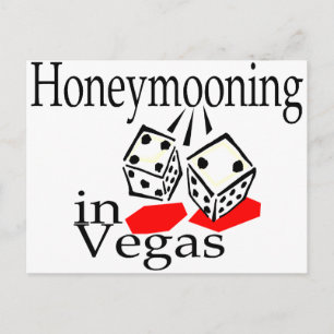 Huwelijksreis in Vegas Briefkaart