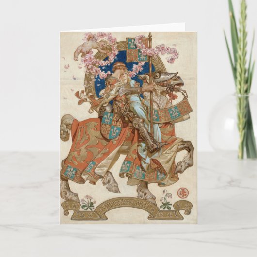 Huwelijksreis J C Leyendecker Kaart (Voorkant)