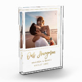 Huwelijksreis Keepsake Passen getrouwd bruid Gift  Fotoblokken (Links)