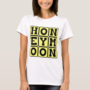 Huwelijksreis, Pasgetrouwd Vakantie T-shirt