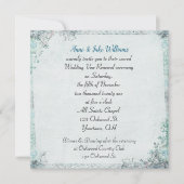 huwelijksreis verlenging ouderwetse bloemengrens kaart (Voorkant)