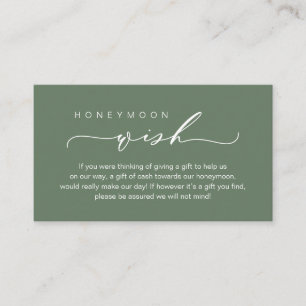 Huwelijksreis Wens, Fonds, Classy Wedding Informatiekaartje