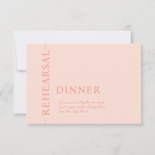 Huwelijksrepetitie Notitiekaartje (Voorkant)