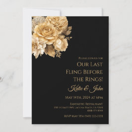 Huwelijksrepetitie Uitnodiging Neutraal Boeket-