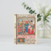 Huwelijksscène Briefkaart (Staand voorkant)