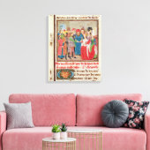 Huwelijksscène Canvas Afdruk (Insitu (Woonkamer))