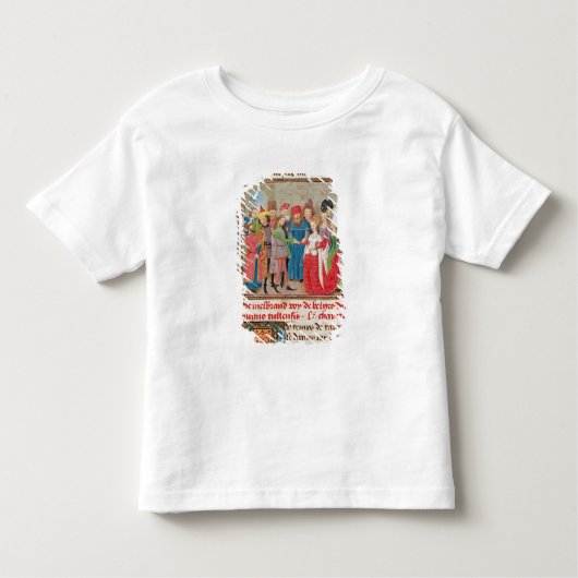 Huwelijksscène Kinder Shirts (Voorkant)