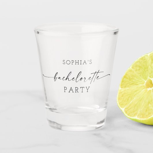 Huwelijksslachtofferglas Shot Glas (Voorkant)