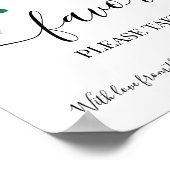 Huwelijkssluiting Citroenen Bruiloft Feest Favorie Poster (Hoek)